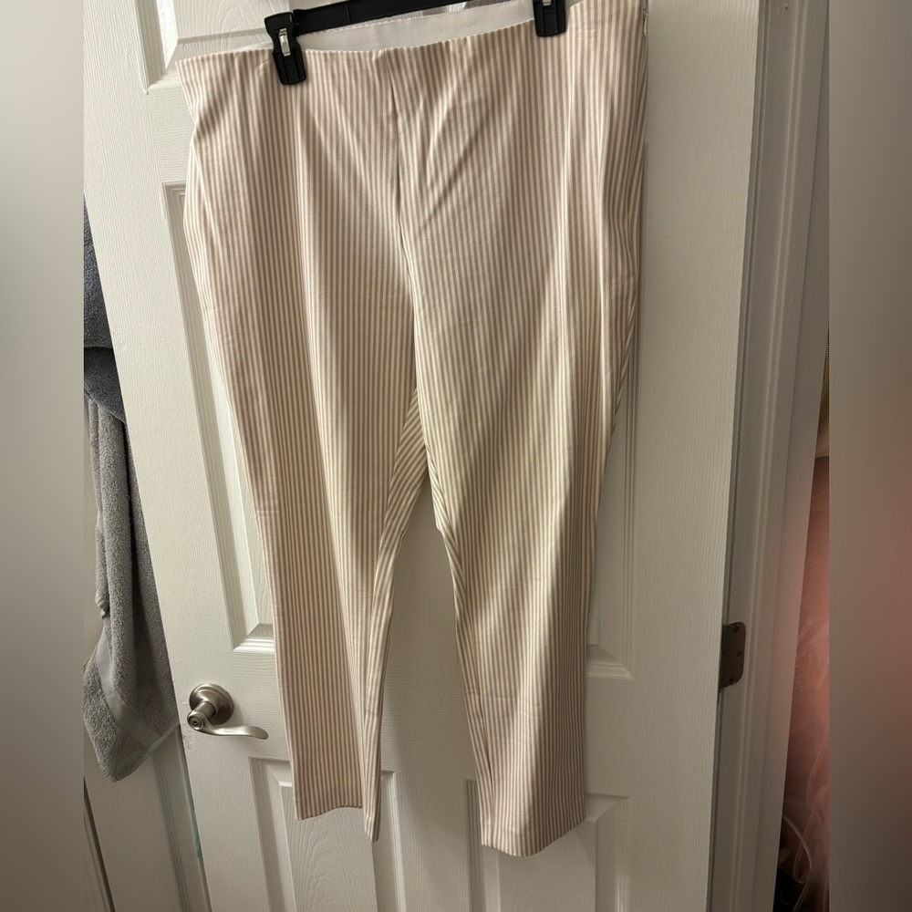 Pinstripe pants